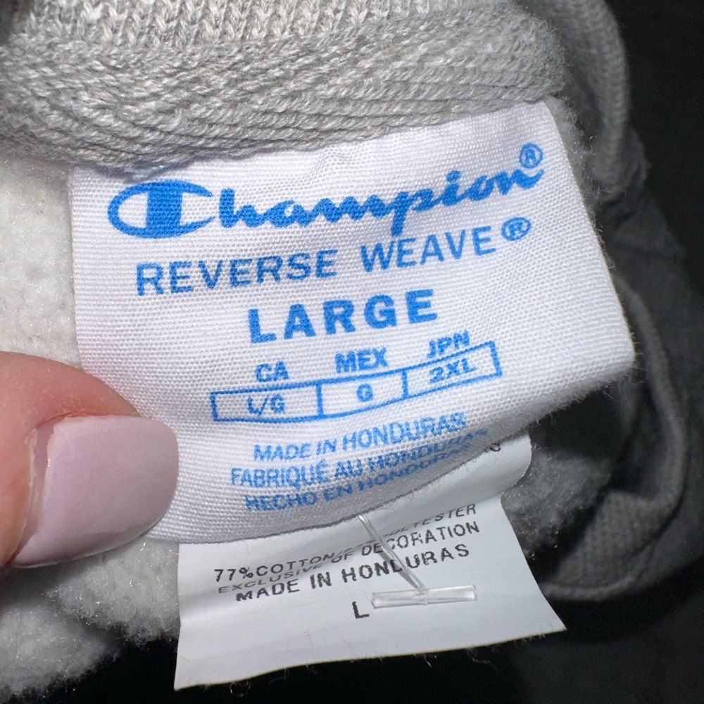 Champions Reverse Weave Crewneck - Picture 2 of 2
